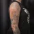 A photo of a illustrative 13 Years old tattoo on the Arm on a person with FitzPatrick Skin Type ii 8 Months after their  treatment. This client is hoping for Cover Up Tattoo