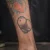 A photo of a Colour and Hentai 6 Years old tattoo on the shin on a person with FitzPatrick Skin Type iii. This client is hoping for Cover Up Tattoo